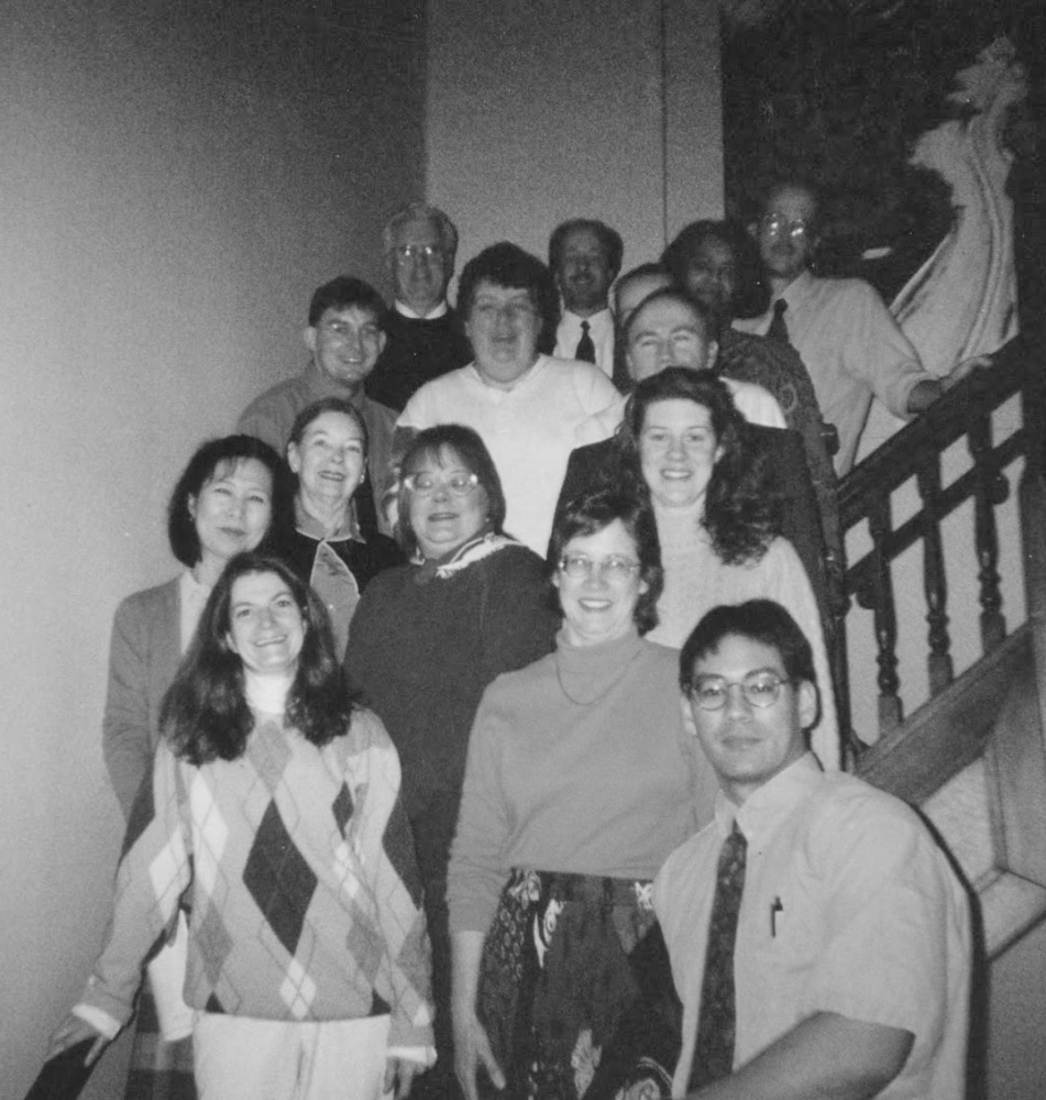 IKRON staff in the early 2000s